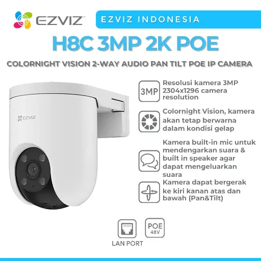 CCTV EZVIZ H8C 3MP POE
